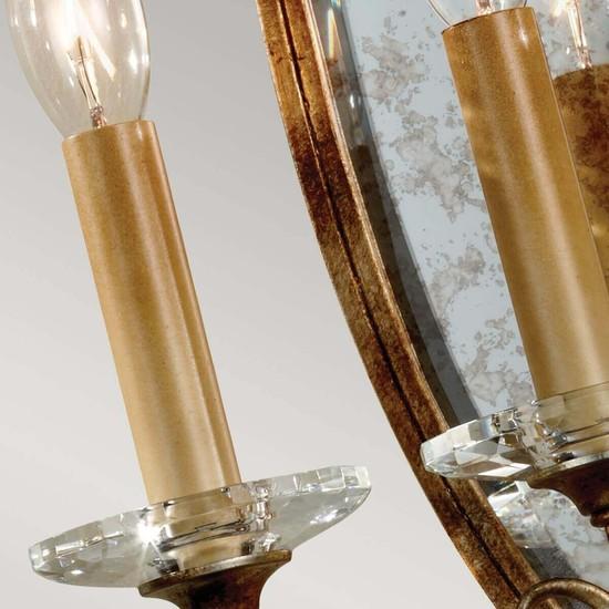 Immagine prodotto Elstead Lighting Valentina applique E14 triplo bronzo ossidato (E14)