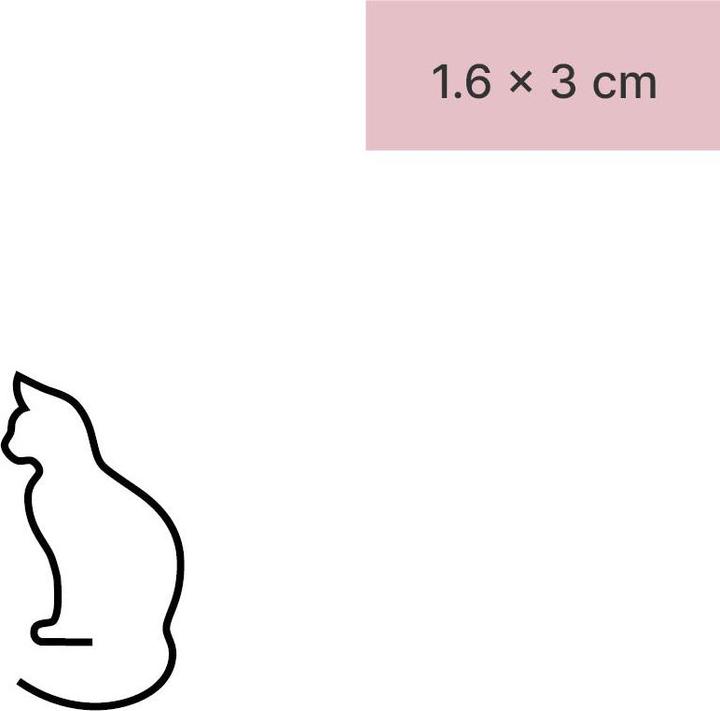 Image du produit minink Tatouage temporaire - Chats minimalistes