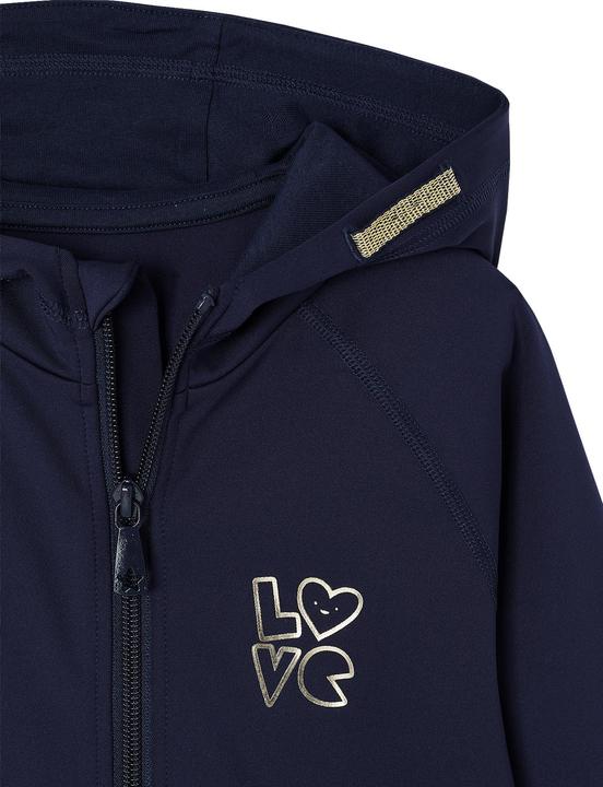 Produktbild Vertbaudet Mädchen Sport-Set: Kapuzensweatjacke & Leggings aus Funktionsmaterial (110)