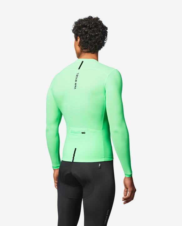 Produktbild Van rysel Radtrikot Rennrad langarm Sommer RCR 2 Unisex Grün (S)