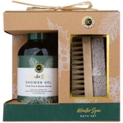 Accentra Winter Spa Frische Kiefer Winterbeeren Badeset (Haarpflege set)