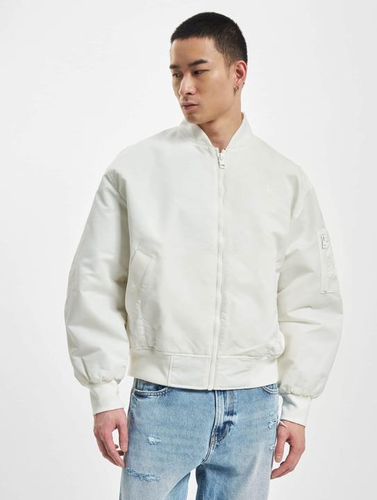 Actual product image Calvin Klein Jeans Badge leeve pocket Jeans bomber jacket - 90621 (XL)