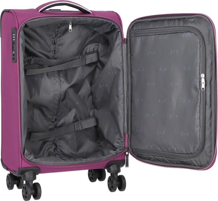 Immagine prodotto D&N Travel Line 9204 Carrello cabina a 4 ruote 55 cm (33 l, Bagaglio a mano (fino a 50 litri))