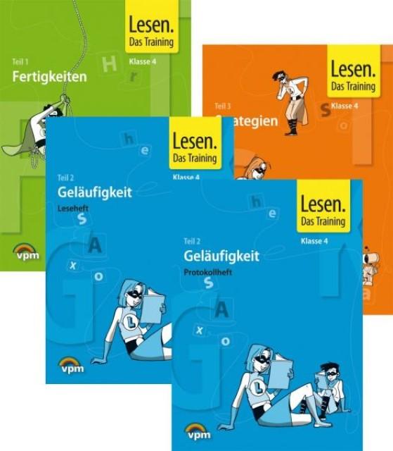 Produktbild Lesen. Das Training. Klasse 4. Fertigkeiten, Geläufigkeit, Strategien (Deutsch, Verlag für pädagogische Medien im Ernst Klett Verlag, Gerd/Riss, Kruse, Thomas, Maria/Sommer, 2015)