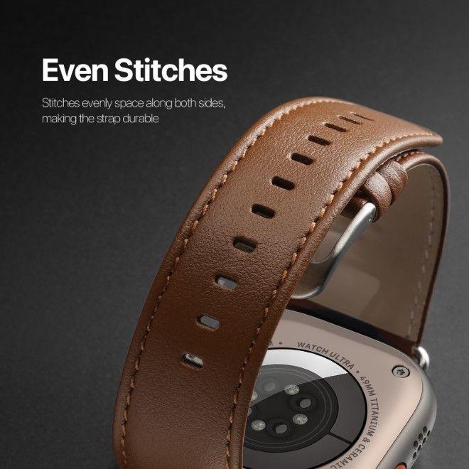 Immagine prodotto Dux Ducis Bracciale in vera pelle serie YS (38 mm, 40 mm, 41 mm, Vera pelle, Apple Watch Series 2, Apple Watch Series 3, Apple Watch Series 1, Apple Watch Serie 4, Apple Watch Serie 5, Apple Watch Serie 6, Apple Watch Series 7, Apple Watch Series 8, Apple Watch Series 9, Apple Watch SE)