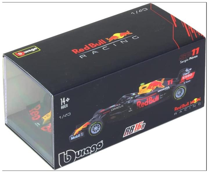 Productafbeelding Bburago Red Bull Racing RB16B F1 Sergio Pérez 2021