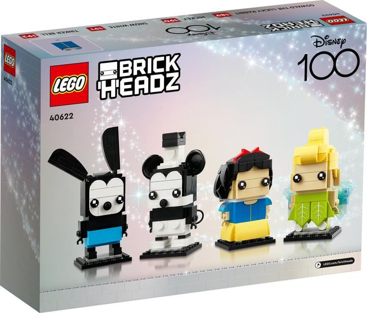 Actual product image LEGO BrickHeadz - 100th Disney Anniversary (40622, LEGO Brickheadz)