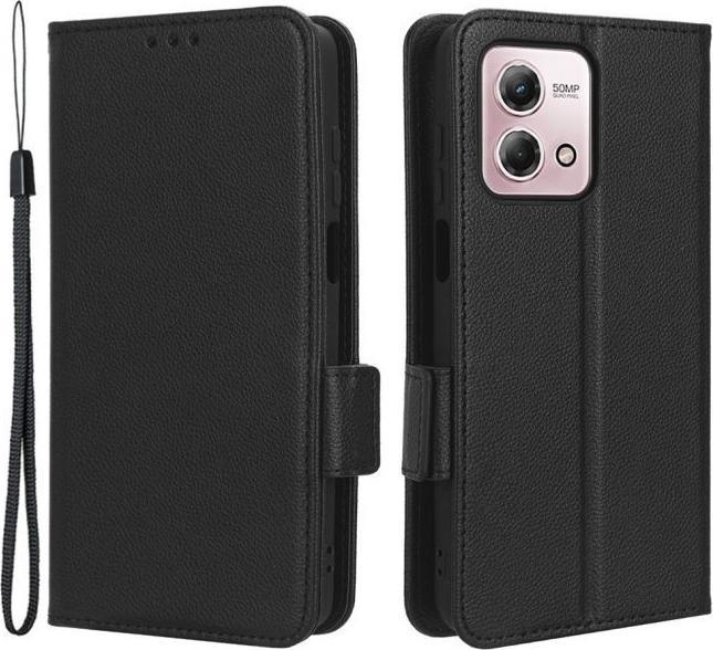 Produktbild MU Classic Litchi Leder Bookcover Series (Motorola Moto G Stylus 5G (2023))