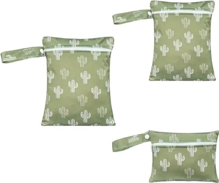 Produktbild ASMI 3 Stück Wetbag Windeltasche Set 20x25cm + 18x14cm