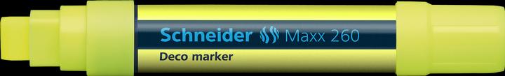 Actual product image Schneider Maxx 260 chalk pen (e) (Yellow, 15 mm, 1 x)