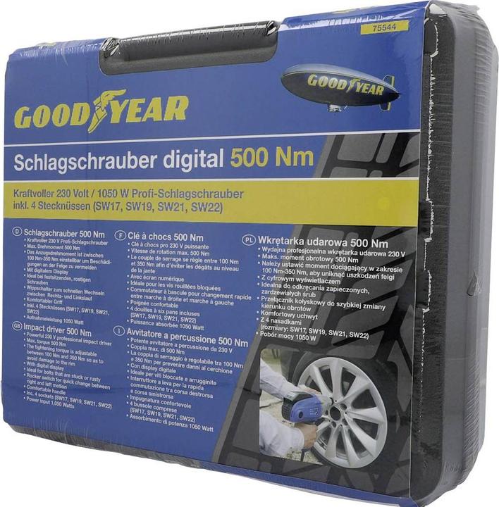 Actual product image Goodyear Automotive impact wrench (Electrical connection)