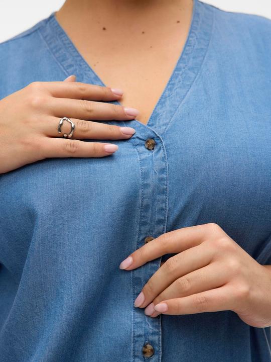 Produktbild Vero Moda VMCFLEUR Hemd Jeanshemd (50)
