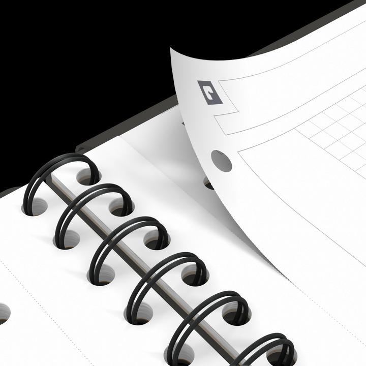 Produktbild Oxford Meetingbook (A4, Kariert, Weicher Einband)