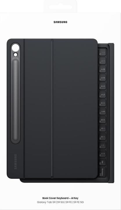 Immagine prodotto Samsung Book Cover Keyboard (DE, Galaxy Tab S9, Galaxy Tab S9 FE)