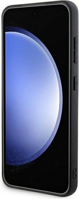 Actual product image DKNY DKHCMPRTHSLK + S926 czarny/black hardcase Leather Mono Stripe & Metal Logo (Samsung Galaxy S24+)