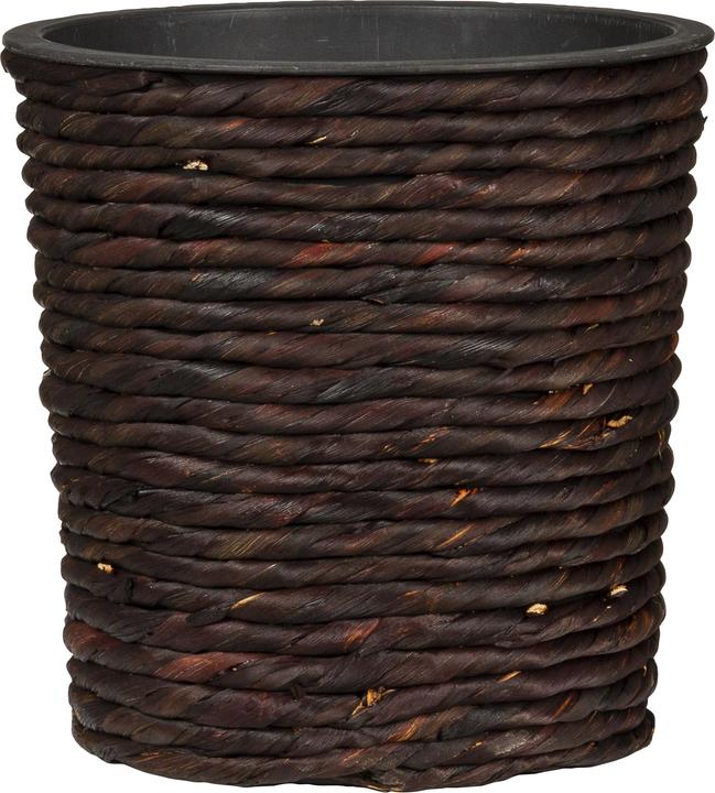 Actual product image Scheurich Water hyacinth 34, wicker planter/basket planter/basket pot made of Water hyacinth Colour: Brown, 34 (34 cm)