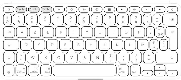 Nährwerte und Zutaten Logitech KEYS-TO-GO 2 (FR, iPad)