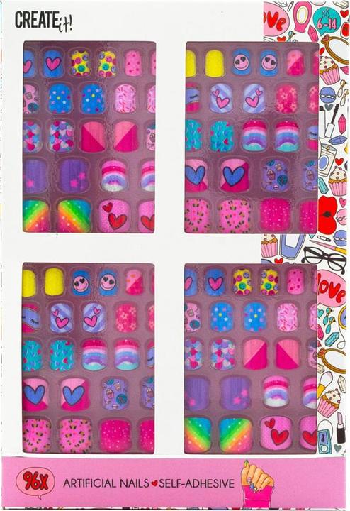 Productafbeelding Create It! zelfklevende maxi set voor kunstnagels