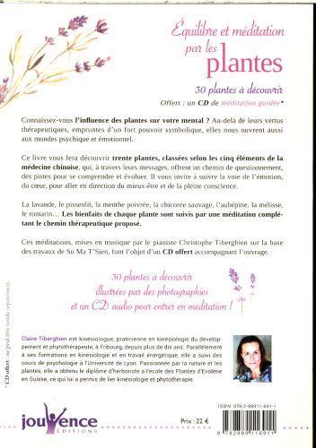 Immagine prodotto Equilibre et méditation par les plantes : 30 plantes à découvrir (Francese, Tiberghien Claire, 2016)
