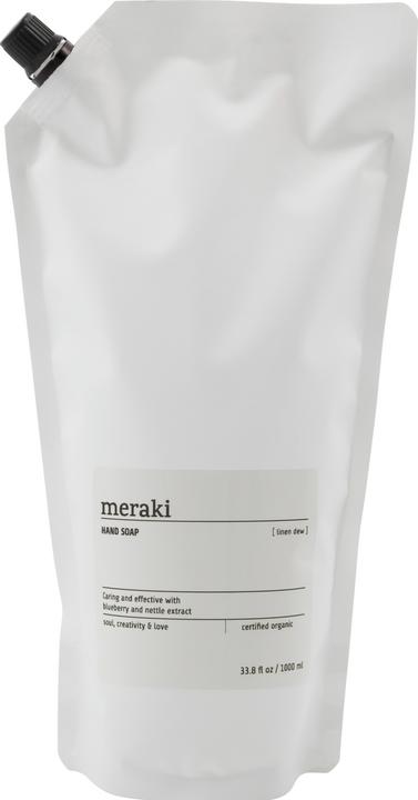 Meraki Hand soap, Linen dew refill (Handseife Nachfüllpackung, 1000 ml)