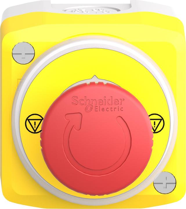 Image du produit Schneider Electric Arrêt d'urgence/arrêt d'urgence à éclairage dans le boîtier