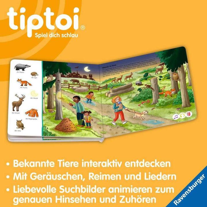 Image du produit Ravensburger Suchen und Entdecken: Meine Tiere (Allemand, Sandra Reckers, Sandra Grimm, 2024)