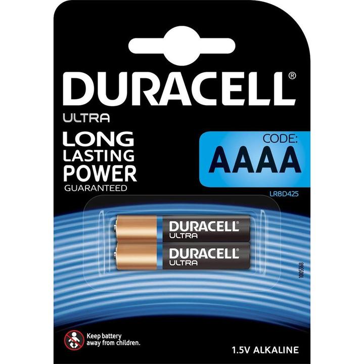 Produktbild Duracell Ultra Mini (2 Stk., AAAA, 600 mAh)