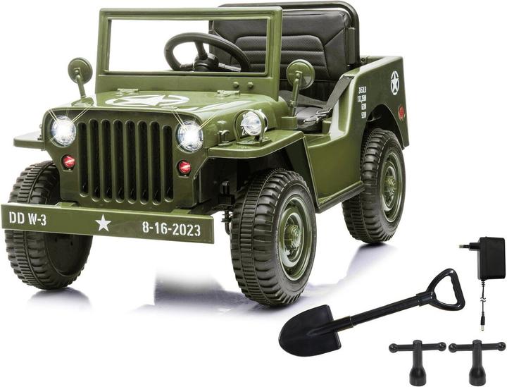 Actual product image Jamara Jeep Willys MB Army (12 V)