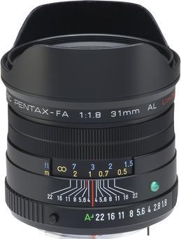 Pentax FA 31mm, f/1.8 AL (Pentax K, APS-C / DX)