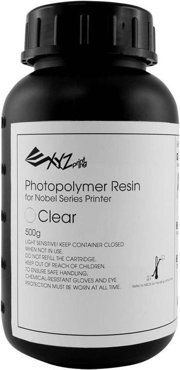 Produktbild XYZprinting Resin für Nobel 1.0 (2x 500ml) (Transparent, 500 g)