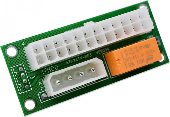 PowerGuard Adattatore di alimentazione per alimentatore ATX a 24 pin doppio