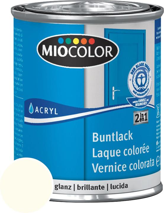 Image du produit Miocolor Acryl Laque colorée brillante (Ivoire clair, 0.38 l)