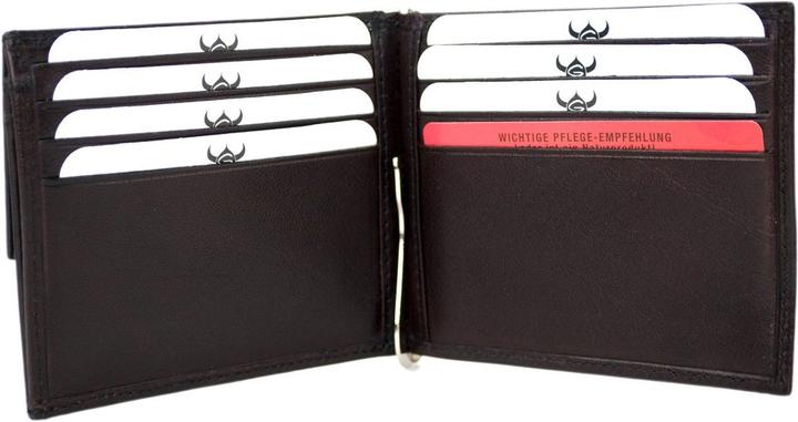 Actual product image Golden Head Colorado - RFID Clip Billfold Tabacco