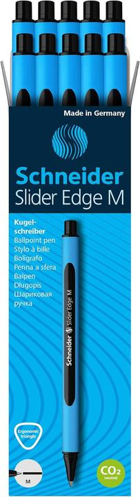 Produktbild Schneider Kugelschreiber Slider Edge (Schwarz, 10 x)