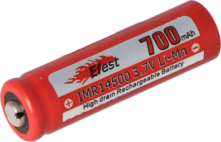 Produktbild Efest Akku IMR 14500 V2, Pluspol erhöht (1 Stk., 14500, 700 mAh)