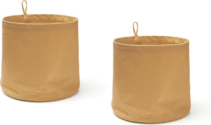 Immagine prodotto Kids Concept rotondo in tessuto, marrone (Ø 20 x 20 cm)
