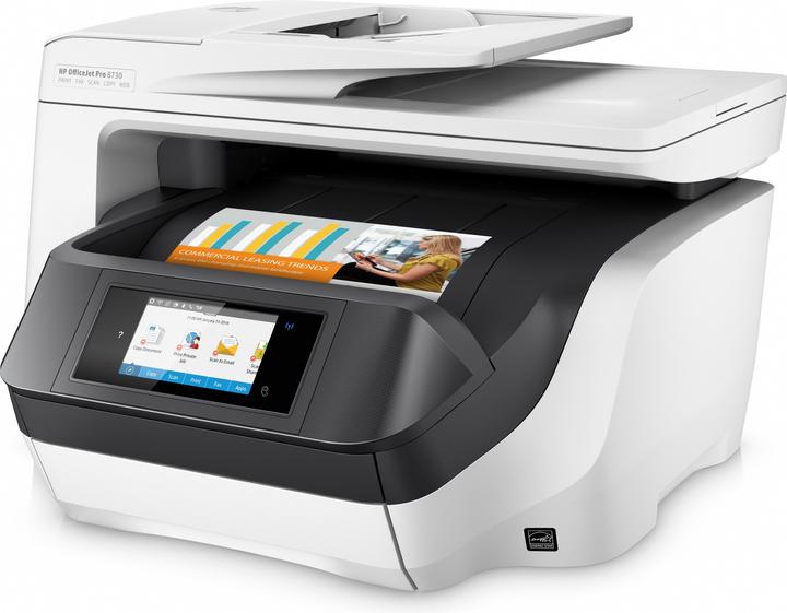 Image du produit HP OfficeJet Pro 8730 (Encre, Couleur)