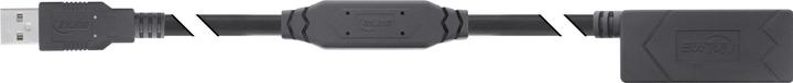 Produktbild InLine USB 2.0 Aktiv-Verlängerung, USB-A Stecker/Buchse, 20m (20 m, USB 2.0)