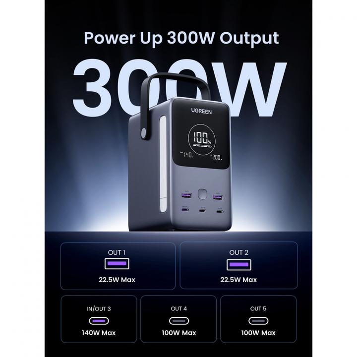 Produktbild Ugreen Nexode (48000 mAh, 300 W, 153 Wh)
