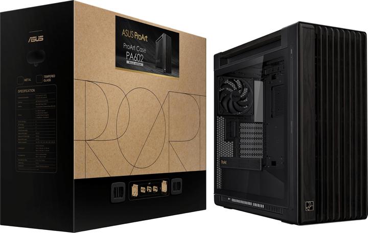 Image du produit ASUS ProArt PA602 Édition Bois (E-ATX, ATX, DTX, mATX, Mini-ITX, Mini-DTX)