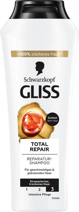 Produktbild Schwarzkopf 5xKur Shampoo 250ml Total Repair (250 ml, Flüssiges Shampoo)