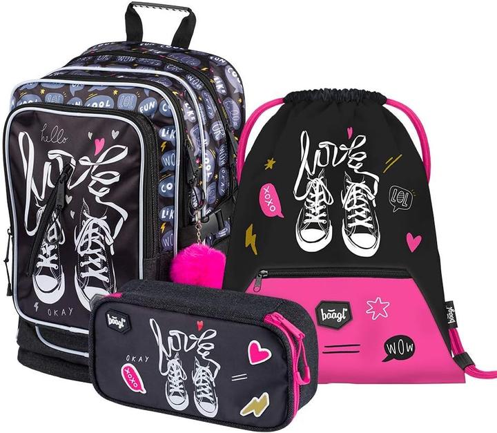 Baagl Schulrucksack Set (29 l)