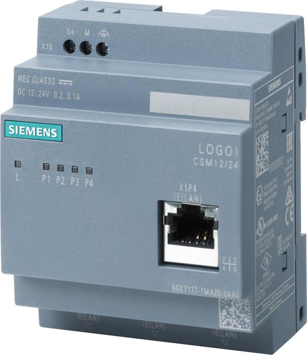 Actual product image Siemens LOGO! 8 CSM12/24 Communication