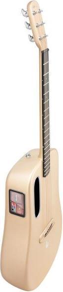 Actual product image Lava Music Gitarre ME 4 36 Zoll Soft Gold mit Kabel (Acoustic guitar, HPL (high pressure laminate), Super AirSonic carbon fibre composite)