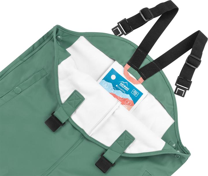 Immagine prodotto Normani Pantaloni da pioggia per bambini con bretelle "Skjolden" - 9251 (92)