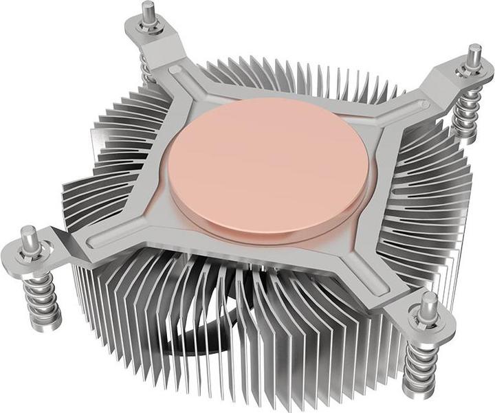 Produktbild Akasa low profile CPU-Kühler, Intel LGA1700 - Kupfer und Aluminium (29.92 mm)