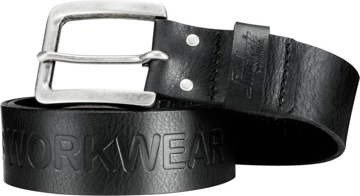 Snickers Workwear 90340400004 Ledergürtel Schwarz S (S)