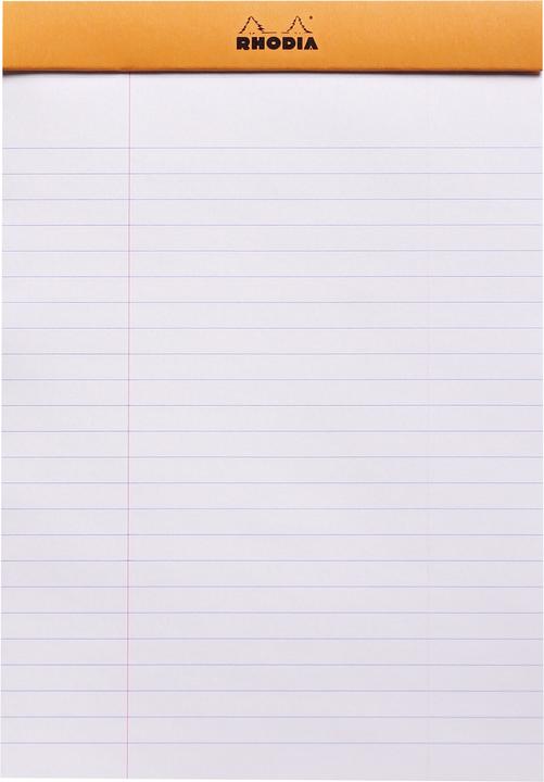 Produktbild Rhodia Blöcke geheftet 80g Basics (A5, Liniert)