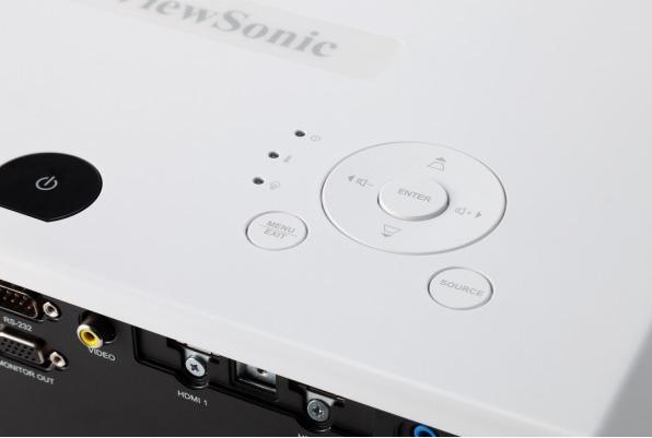 Image du produit Viewsonic LS700HD Projecteur DLP (Full HD, 3500 lm, 1.13 - 1.47:1)