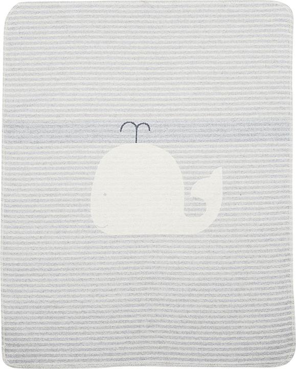 Produktbild David Fussenegger Babydecke 'Wal' (70 x 90 cm)